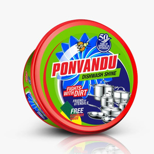 Ponvandu Dishwash Bar 250g Pack of 3