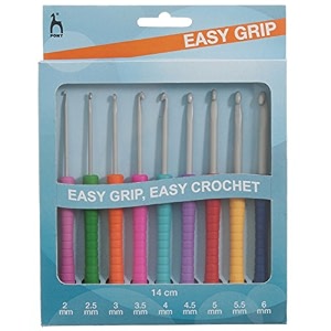 pony easy grip crochet hook set
