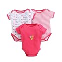 POOJA BABY Cotton Baby Bodysuit Short Sleeve