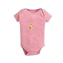 POOJA BABY Cotton Baby Bodysuit Short Sleeve