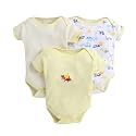 POOJA BABY Cotton Baby Bodysuit Short Sleeve