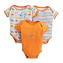 POOJA BABY Cotton Baby Bodysuit Short Sleeve