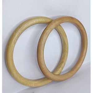 wooden bag handle buy 1 get 1 pair free for macrame purse bag diy art and craftround natural