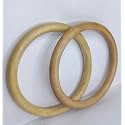Wooden Bag Handle Buy 1 GET 1 Pair Free for Macrame Purse, Bag, DIY Art and Craft(Round Natural)