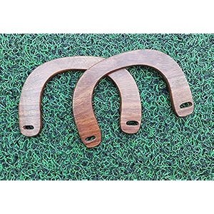 wooden handle for macrame purse bag diy art and craft c shape