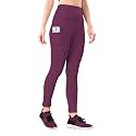 Women High Rise Gym Wear Tights Stretchable Yoga Pants Fitness Leggings Gym Pants Multipurpose Slim Fit Track Pant Workout Active Wear Lower