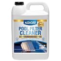 Pool Filter Cleaner for Cartridge DE and Sand, 12X Enzyme Soak 128oz