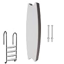 Pool Ladder Steps, Replacement for Pool Ladder Steps, Non-Slip Swimming Pool Steps, Ladder, Rungs, Steps, Secure Screws, Ladder Rung Step, Waterproof, Stable Pool Ladders and Steps