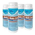 Pool Mate 2-Pounds 4-Pack Premium Stain Out Pool Stain Remover, Made in USA