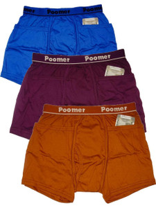 Poomer Pack of 3 Solid Men Trunk