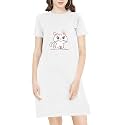 Pooplu Women39s Regular Fit Knee Length Unicorn