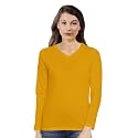 Pooplu Women39s Regular Fit Plain V Neck