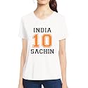 Pooplu Women39s Regular Fit Jersey No.10 Sachin