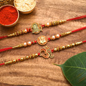 Religious 23RK_11RA_CR Assorted Rakhi by Poorak