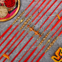 Religious Pack of 10 Mauli Thread Rakhi