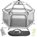 Pop ’N Go Playpen Portable with UV Shade Cover Indoor/Outdoor Cosmic Gray