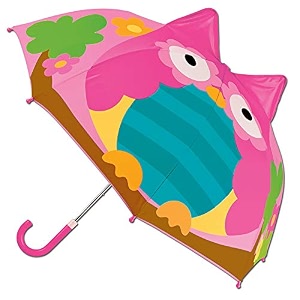 pop up kids umbrella owl charming characters