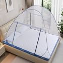 Pop-Up Mosquito Net Tent for Queen Size Bed 79 x 59 x 59 inch