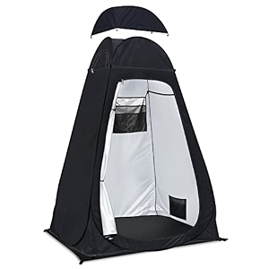 pop up toilet tent riggoo portable shower toilet tents for camping privacy outdoor changing room for beach fishing hiking sun shelter uv protection