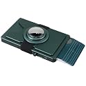 Double Oak Essentials Pop-Up Wallet & Cardholder – RFID Blocking Minimalist Aluminum Wallet for Men – Slim Design, Holds Cards & Cash (British Racing Green)