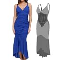 Popilush Corset Dress Built in Shapewear Bodycon