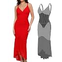 Popilush Corset Dress Built in Shapewear Bodycon