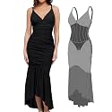 Popilush Corset Dress Built in Shapewear Bodycon