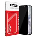 POPIO Military-Grade Privacy Screen Protector for iPhone 17 / iPhone 16 Pro – 9H Tempered Glass, Anti-Spy Protection, Scratch-Resistant, HD Clarity (1 Pack)