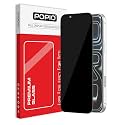 POPIO Military-Grade Privacy Tempered Glass for iPhone 18 Pro Max / 17 Pro Max – 9H Tempered Glass, Anti-Spy Protection, Scratch-Resistant, HD Clarity (1 Pack)