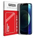 POPIO Military-Grade Privacy Screen Protector for iPhone 12/12 Pro – 9H Tempered Glass, Anti-Spy Protection, Scratch-Resistant, HD Clarity (1 Pack)