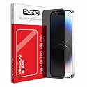 POPIO Military-Grade Privacy Screen Protector for iPhone 14 Pro – 9H Tempered Glass, Anti-Spy Protection, Scratch-Resistant, HD Clarity (1 Pack)