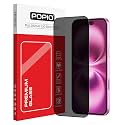 POPIO Military-Grade Privacy Screen Protector for iPhone 15 Plus – 9H Tempered Glass, Anti-Spy Protection, Scratch-Resistant, HD Clarity (1 Pack)
