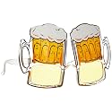 PoPo Toys Beer Shape Funky Fun Novelty Party Glasses for Kids & Adults | Role Play | Color Your Party Appereance | Waferer Party Theme Glasses | Unique Part Return Gifts| One Size Suitable for All