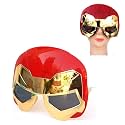 PoPo Toys Ironman Character Novelty Party Glasses for Kids &amp; Adults | Role Play | Color Your Party Appereance | Waferer Party Theme Glasses | Unique Part Return Gifts| One Size Suitable for All