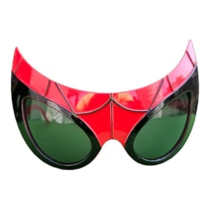popo toys spiderman character novelty party glasses for kids amp adults  role play  color your party appereance  waferer party theme glasses  unique part return gifts one size suitable for all