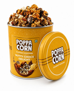 poppacorn gourmet popcorn ready to eat nutty choco delight popcorn 150 g