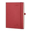 POPRUN 2027 Planner, 6.5" x 8.5", Daily Weekly and Monthly Appointment Book