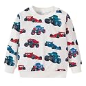 Popshion Toddler Boys Sweatshirt Cotton Lightweight Kids Winter Warm Sweater Crewneck Pullover Tops
