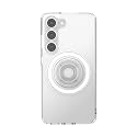 PopSockets Samsung Galaxy S23 Phone Case Compatible with MagSafe, Clear - Clear