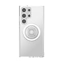 PopSockets Samsung Galaxy S23 Ultra Phone Case Compatible with MagSafe, Clear - Clear
