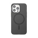 PopSockets iPhone 13 Pro Phone Case with MagSafe- Black Transluscent