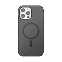 PopSockets iPhone 13 Pro Max Phone Case w/MagSafe- Black Transluscent