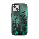 PopSockets iPhone 15 Phone Case with MagSafe- Dark Mark