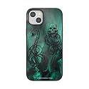 PopSockets iPhone 15 Plus Phone Case with MagSafe- Dark Mark