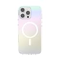 PopSockets iPhone 16 Pro Max Phone Case with MagSafe, Wireless Charging Compatible, Rainbow - Shimmer