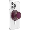 PopSockets Phone Grip for MagSafe, Magnetic Holder- Red Wine