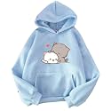 Popster Printed Hooded Sweatshirt Hoody Fleece Regular