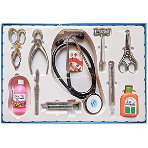 new poptus doctor play set for kids  junior doctor set  pretend play toys  return gift  role play games