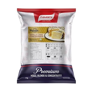 popular - vanilla cake concentrate eggless premium baking solutions  instant cake premix powder  1kg