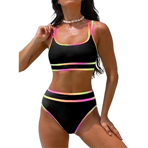 popvil Womens High Waisted Bikini Sets 2026